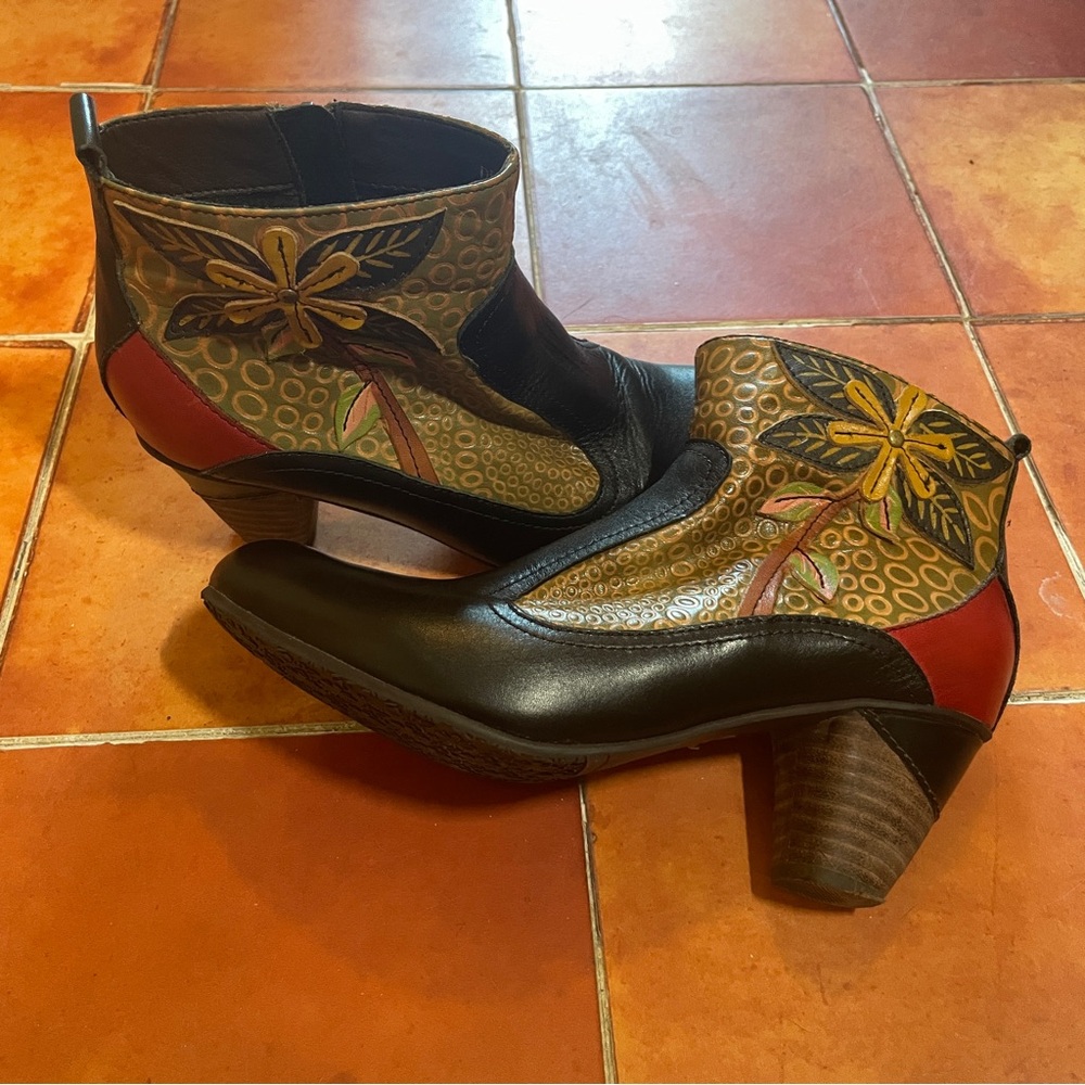 L'Artiste by Spring Step Dramatic Boots size EU 38 US 7 - Picture 2 of 16